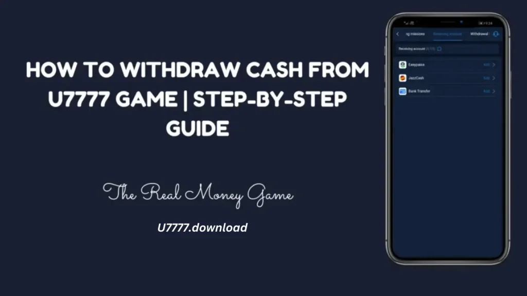 Withdraw Cash from U7777