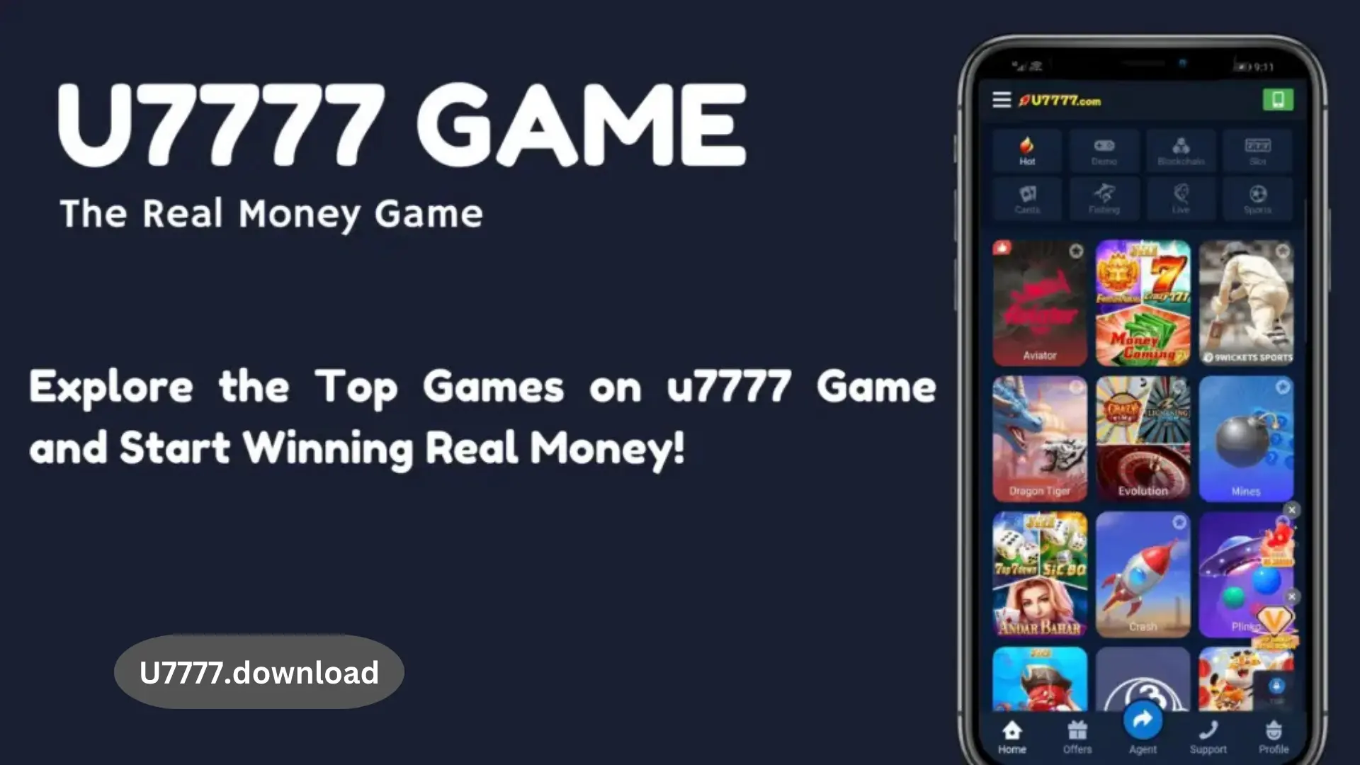 U7777 Game Download (New Real Earning App) for Android 8 U7777.download 7